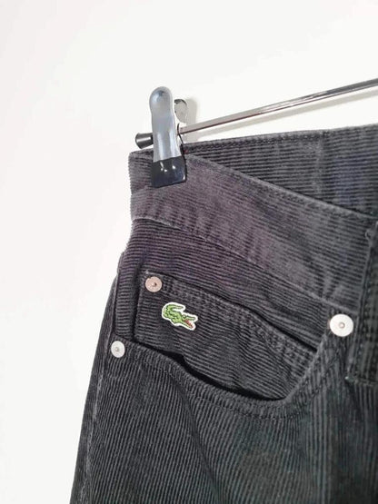 Jeans Velluto Lacoste Nero W32 L32
