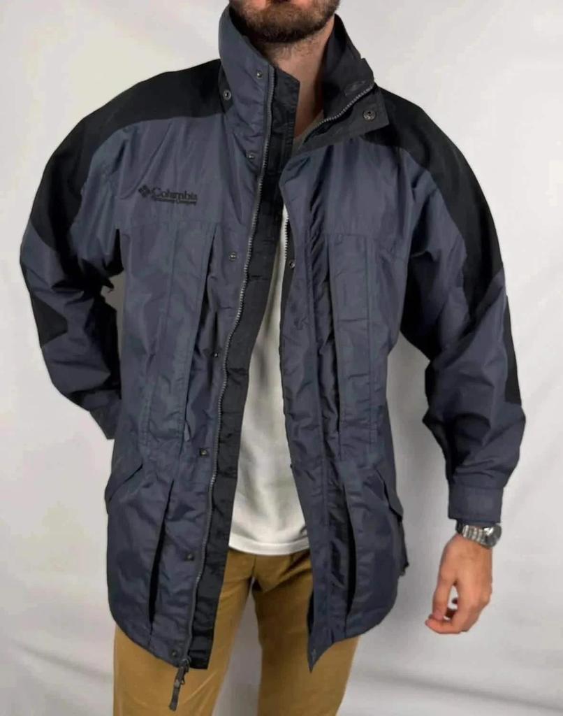 Veste Columbia Vintage Grise et Noire - M