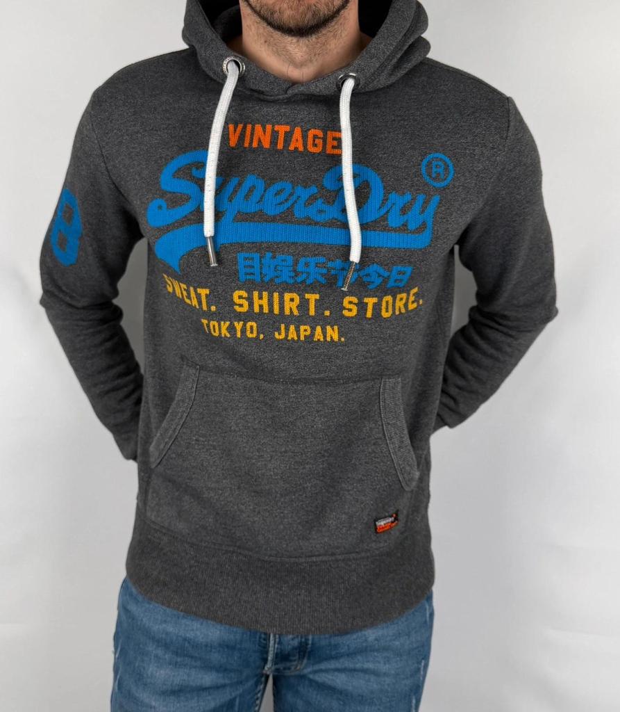 Sweat à Capuche Superdry Gris - S