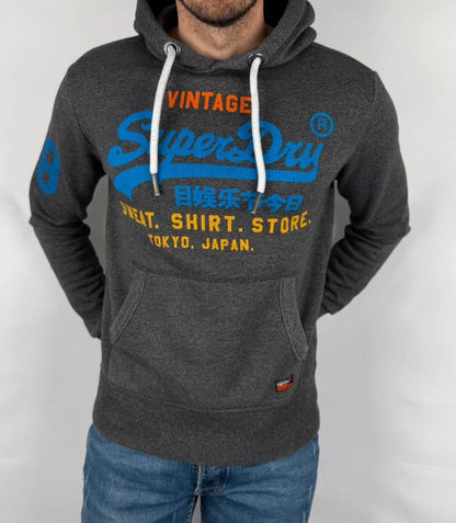 Sweat à Capuche Superdry Gris - S
