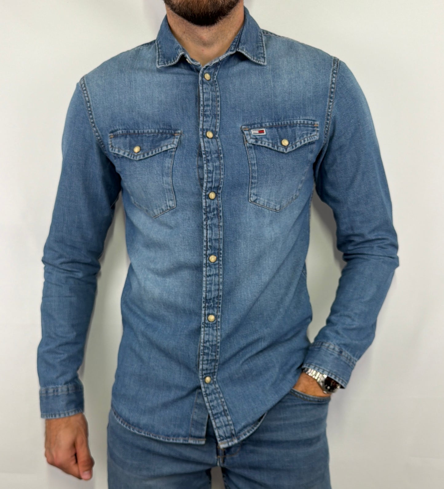 Chemise en Jean Tommy Jeans - S