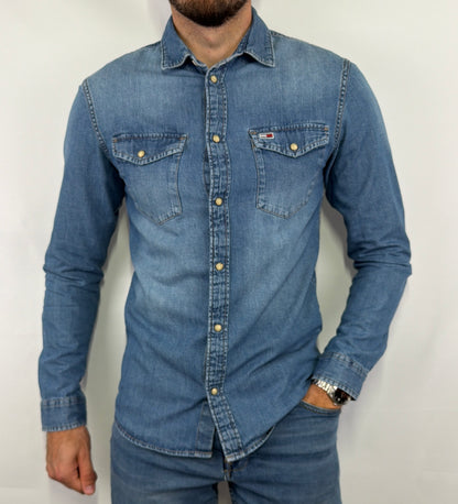 Chemise en Jean Tommy Jeans - S