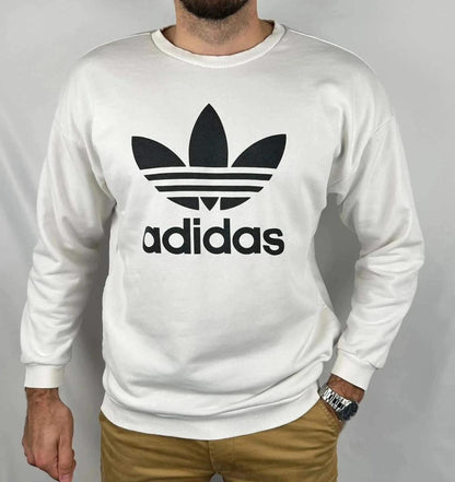 Felpa Adidas Bianca - M