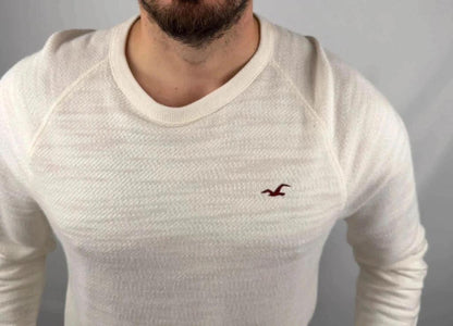 Pull Hollister Crème - XL