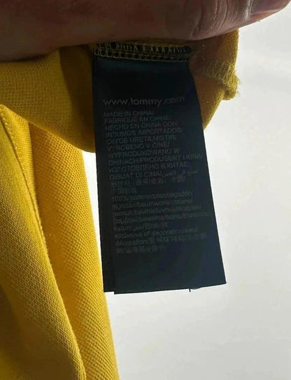 Polo Tommy Hilfiger Jaune - M