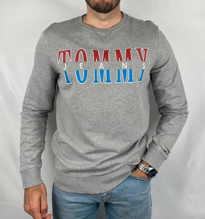 Maglione Tommy Jeans Grigio - L