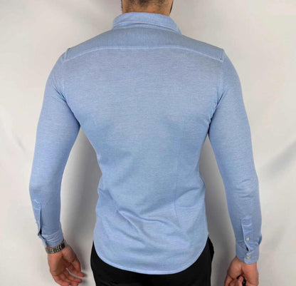 Chemise Ralph Lauren Oxford Bleue - S (37)