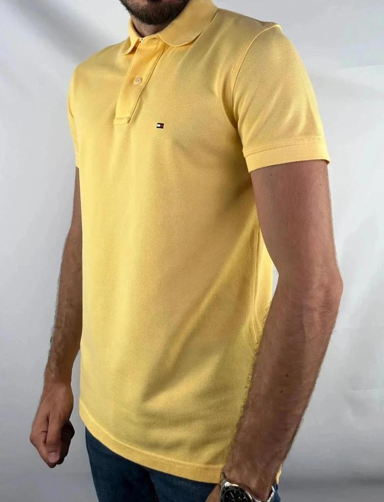 Polo Tommy Hilfiger Jaune - M