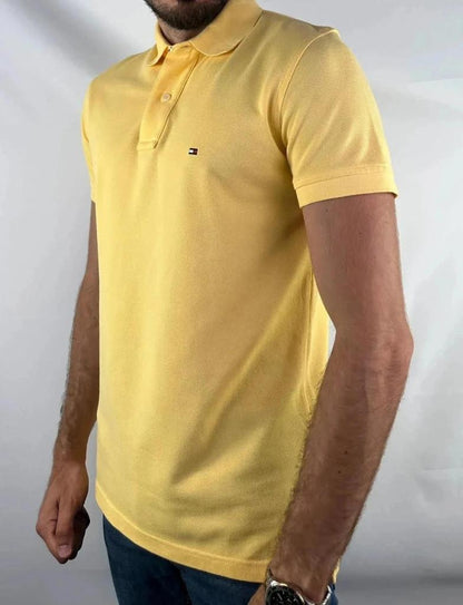 Polo Tommy Hilfiger Jaune - M