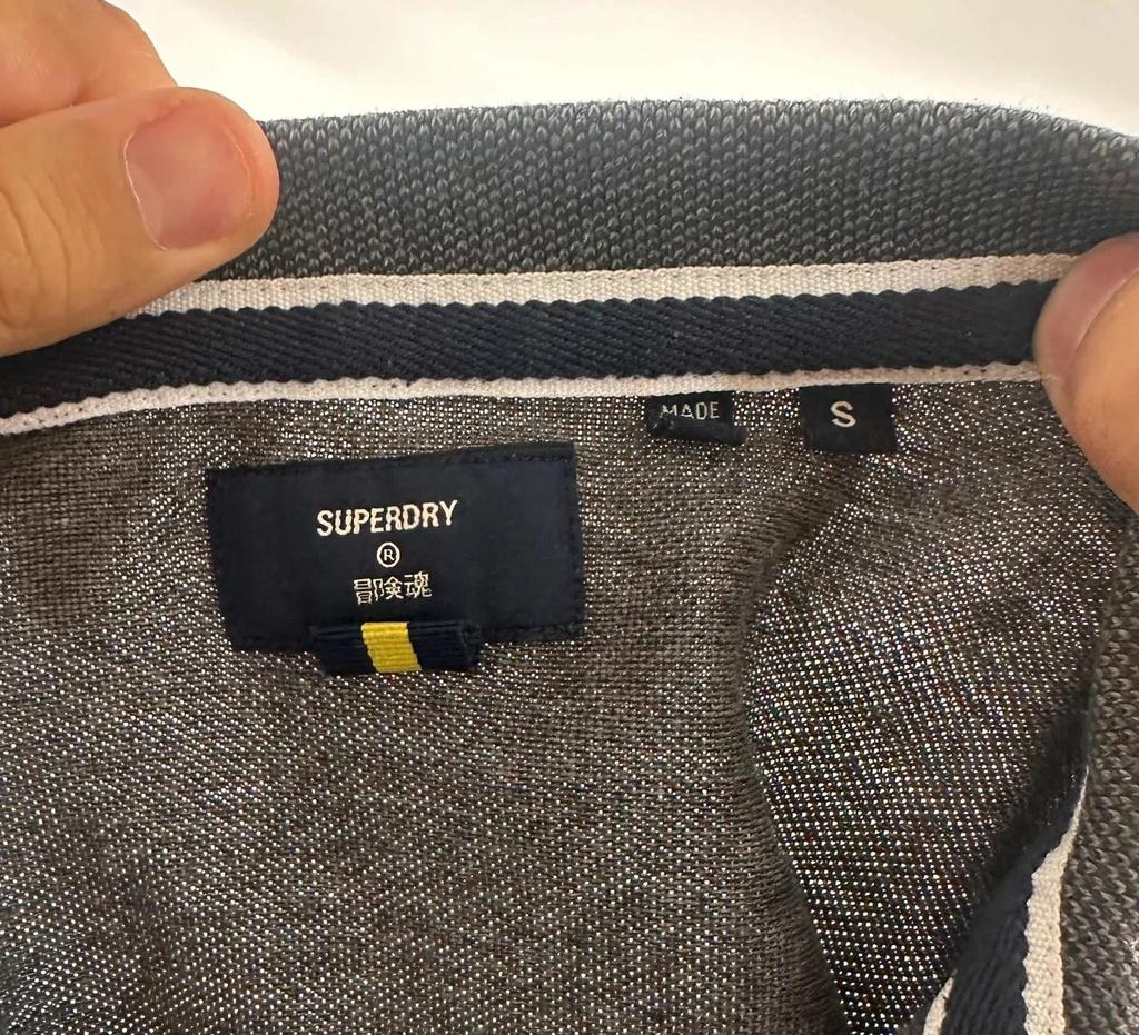 Polo Superdry Gris - S