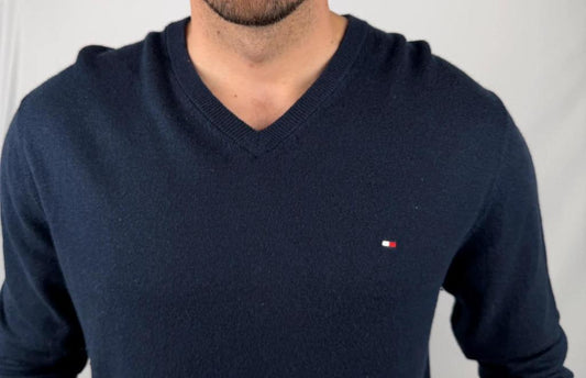 Maglione Tommy Hilfiger Blu Marino - L