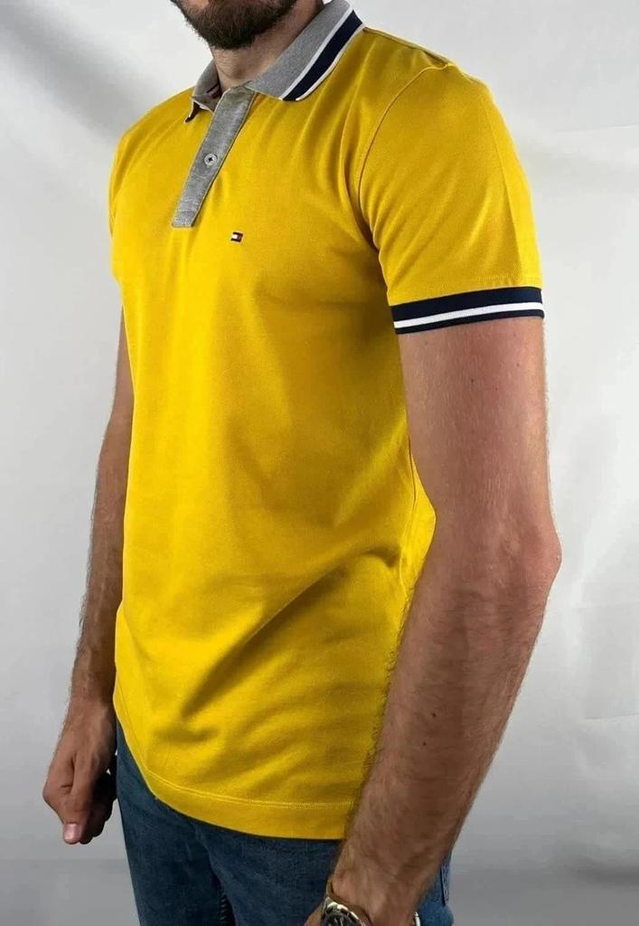 Polo Tommy Hilfiger Jaune - M