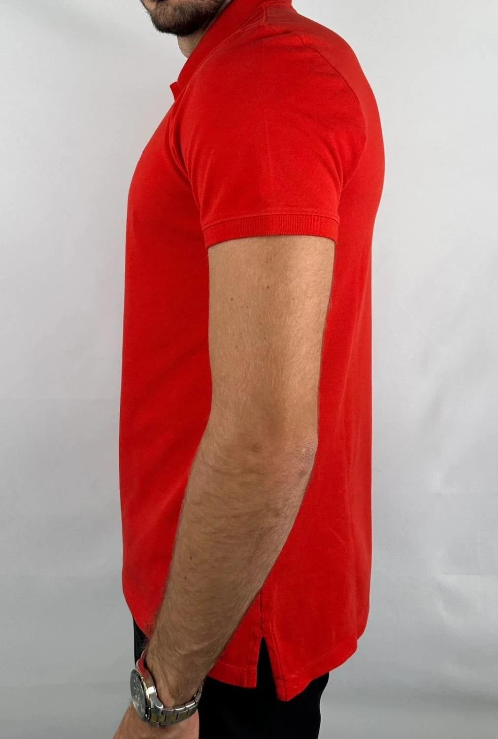 Polo Tommy Jeans Rouge - M