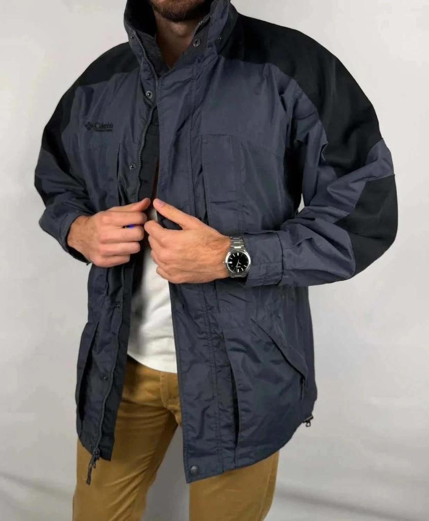 Veste Columbia Vintage Grise et Noire - M