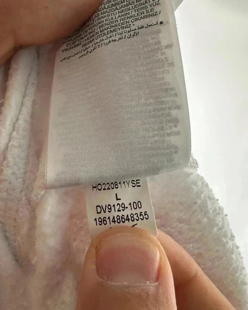 Sweat à Capuche Nike Blanc - L