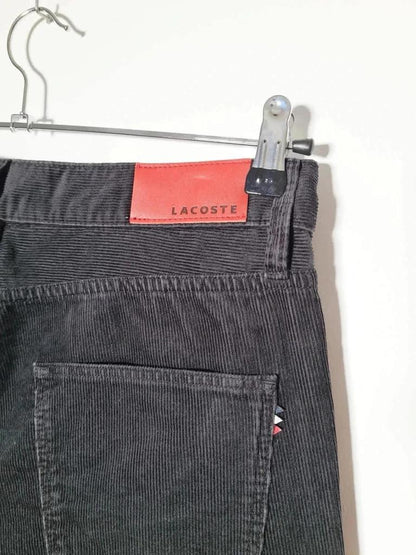 Jeans Velluto Lacoste Nero W32 L32