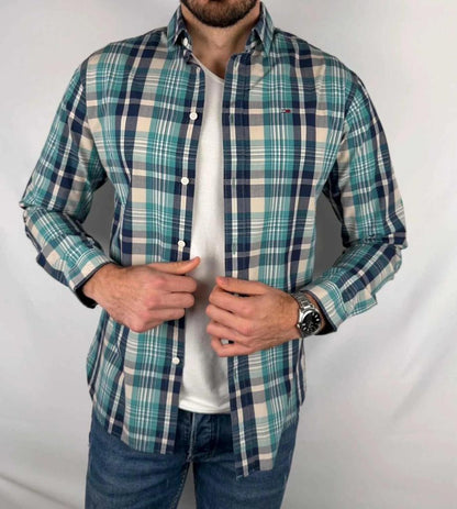 Chemise Tommy Jeans à Carreaux - S
