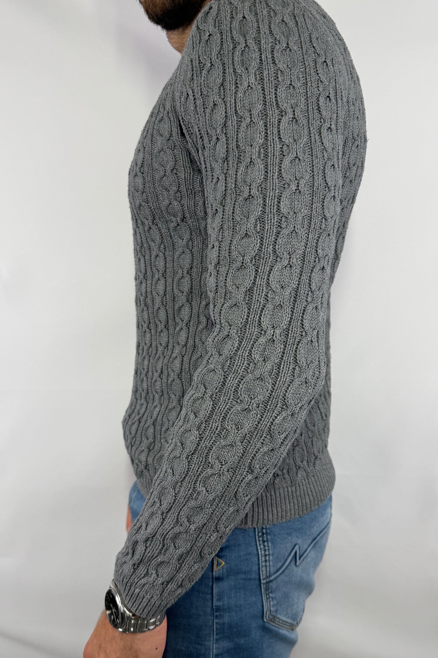 Pull Tommy Hilfiger Torsadé - S
