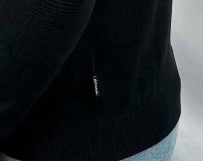 💎 Maglione Kaporal Nero Girocollo taglia S Nuovo - Acrilico / Poliestere / Nylon / Viscosa 💎