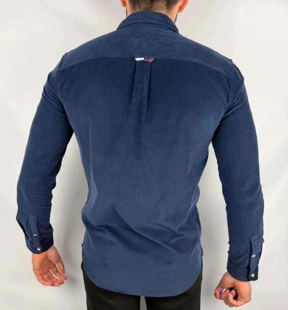 Chemise en Velours Tommy Jeans Marine - S