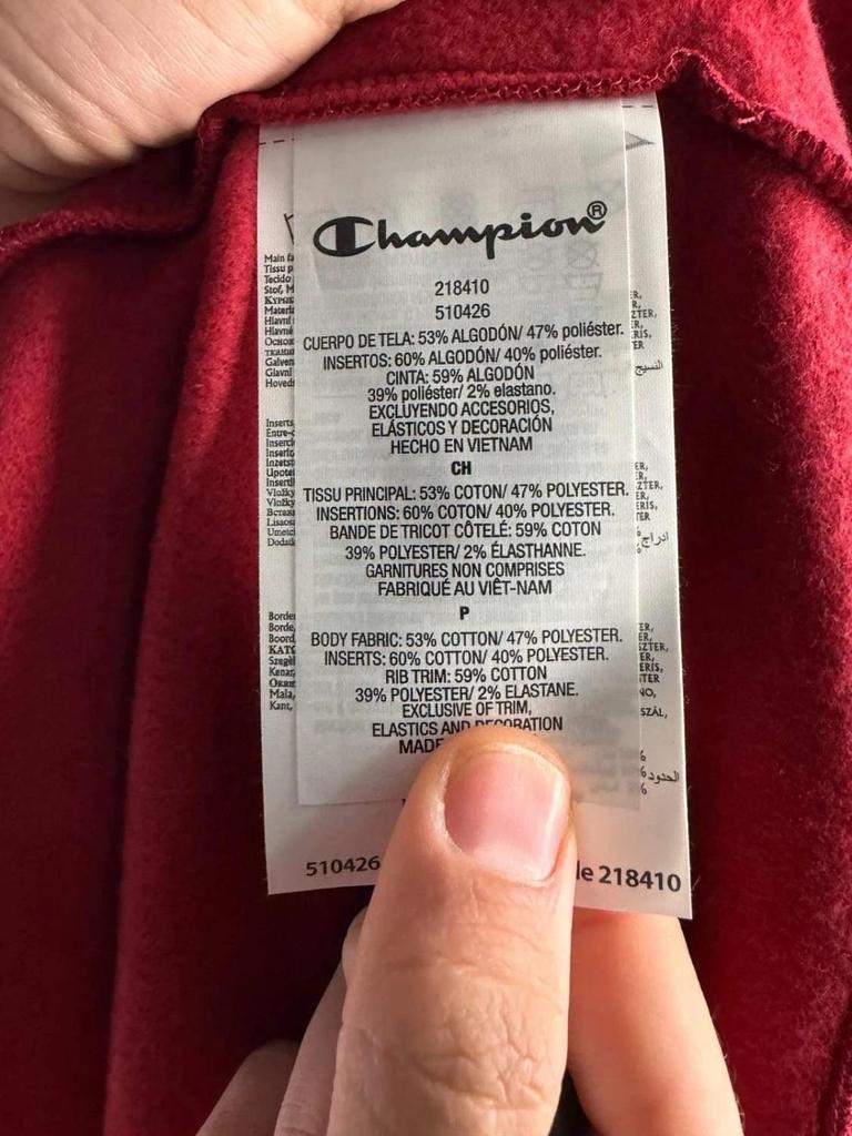 Veste Champion Rouge Neuve - S