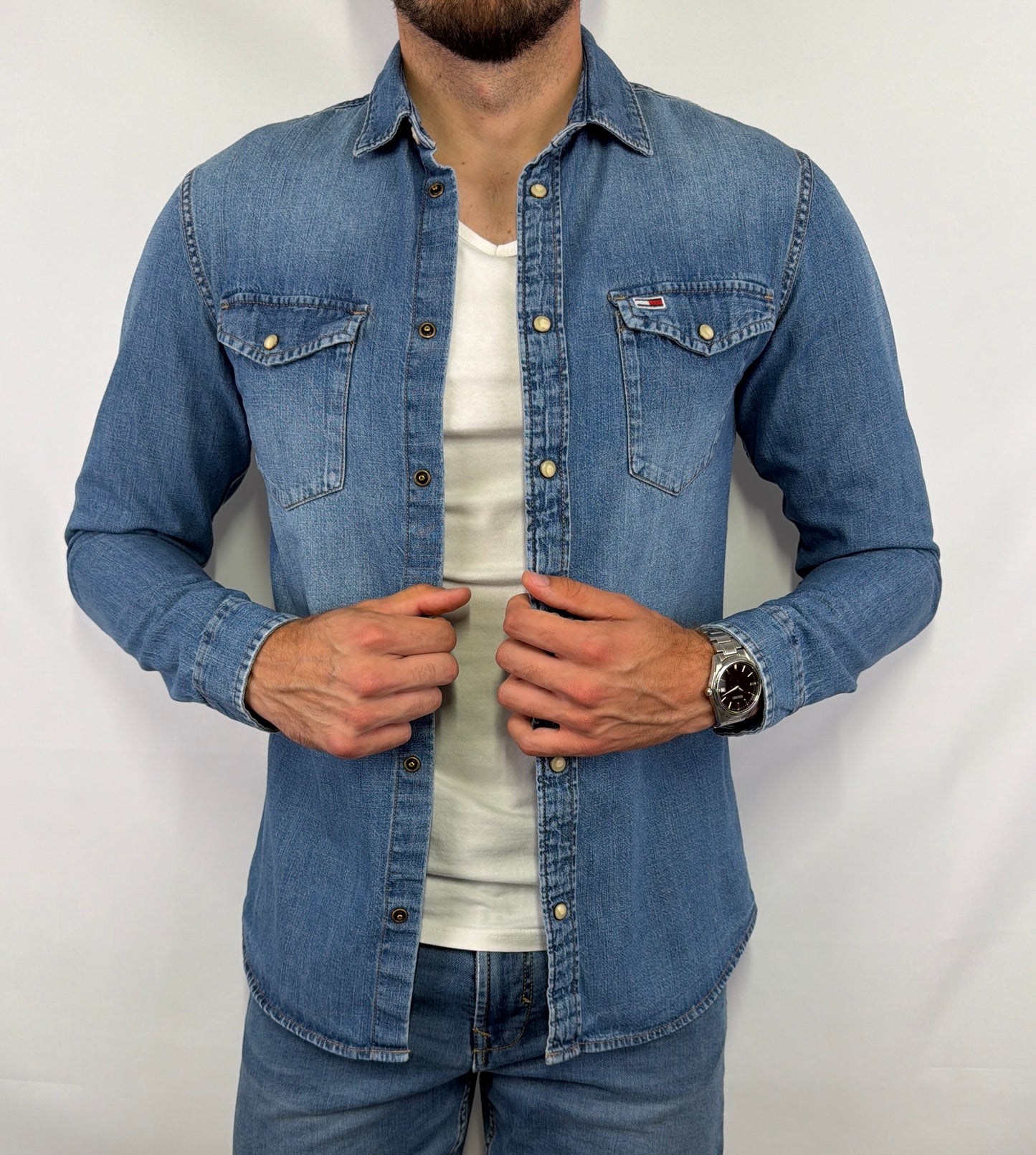 Chemise en Jean Tommy Jeans - S