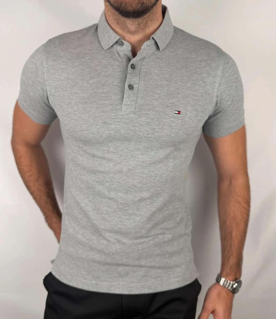 Polo Tommy Hilfiger Grigio - M