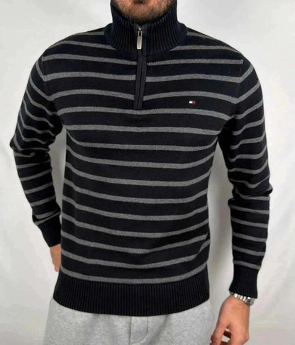 Maglione Tommy Hilfiger Nero e Grigio - S