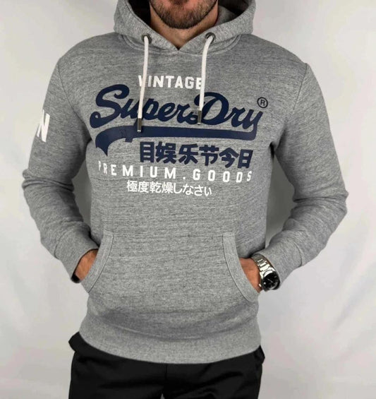 Sweat à Capuche Superdry Gris - S