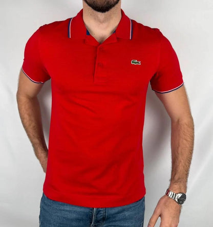 Polo Lacoste Rouge - S