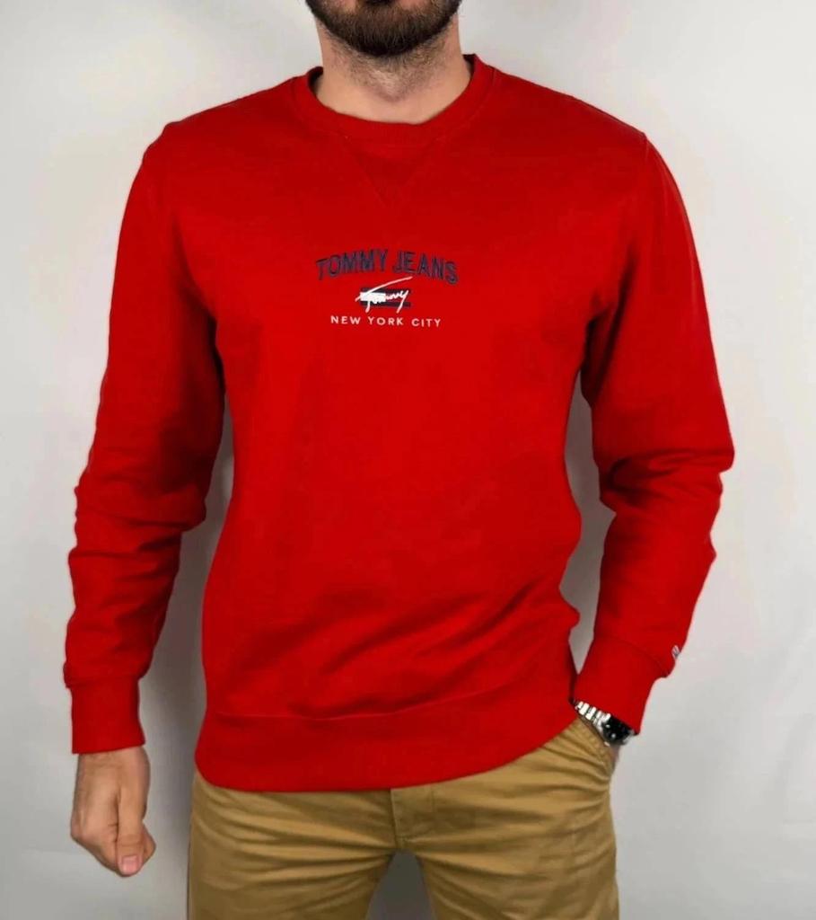 Pull Tommy Jeans Rouge - M