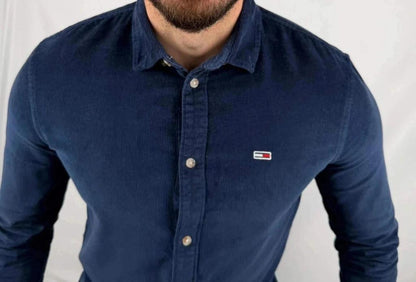 Chemise en Velours Tommy Jeans Marine - S