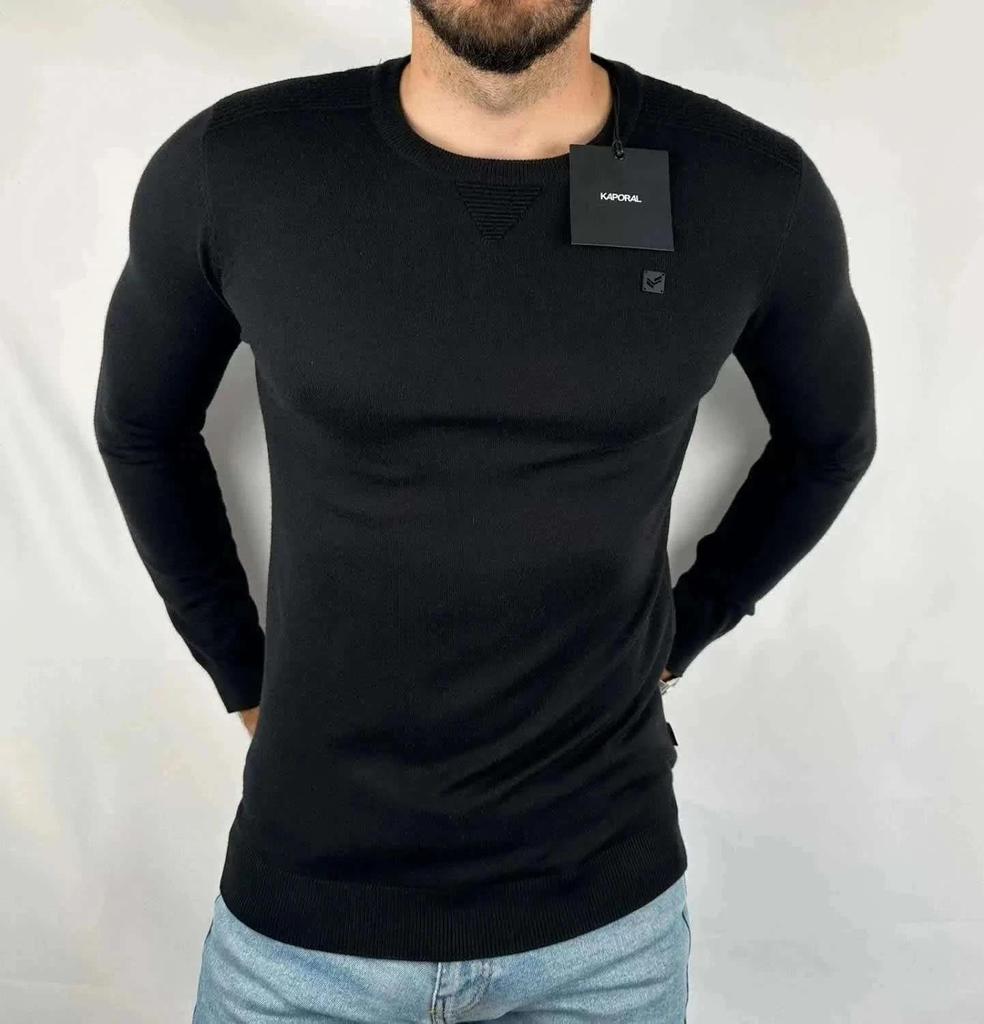 💎 Maglione Kaporal Nero Girocollo taglia S Nuovo - Acrilico / Poliestere / Nylon / Viscosa 💎