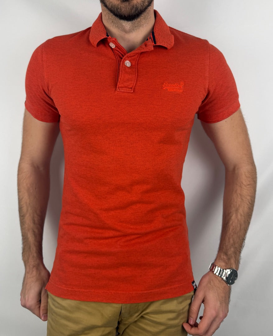 Polo homme Superdry orange S