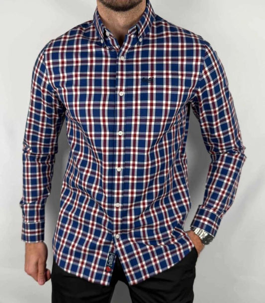 Chemise à Carreaux Superdry - M