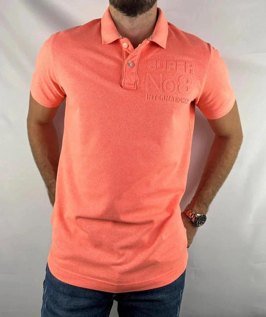 💎 Polo Superdry Corail taille Xl - 100% Coton 💎