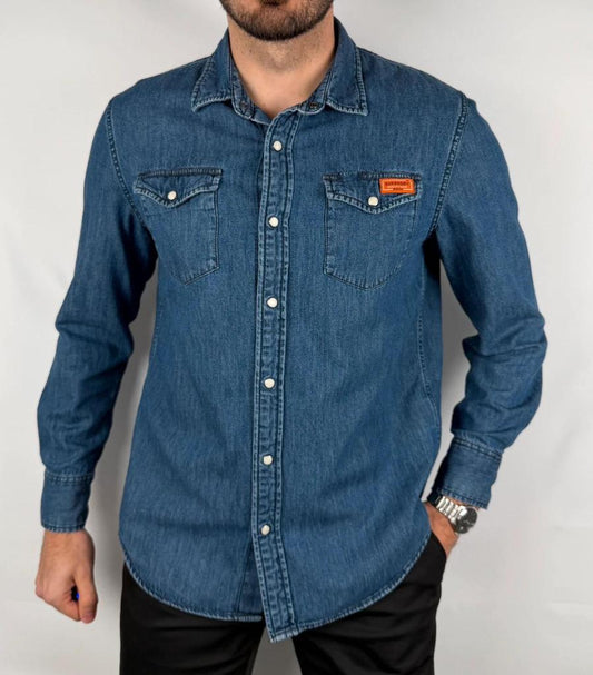 Chemise en Jean Superdry - M