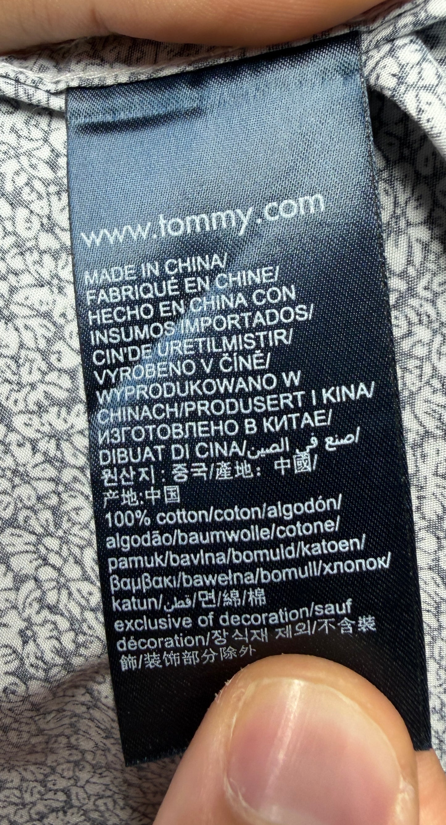Chemise Tommy Hilfiger - S