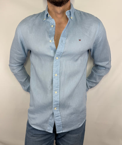Chemise Tommy Hilfiger en Lin - S