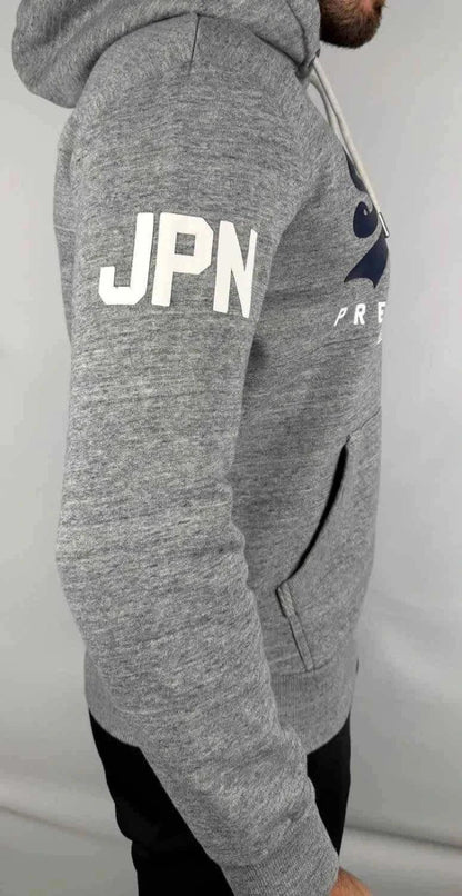 Felpa con cappuccio Superdry grigia - S