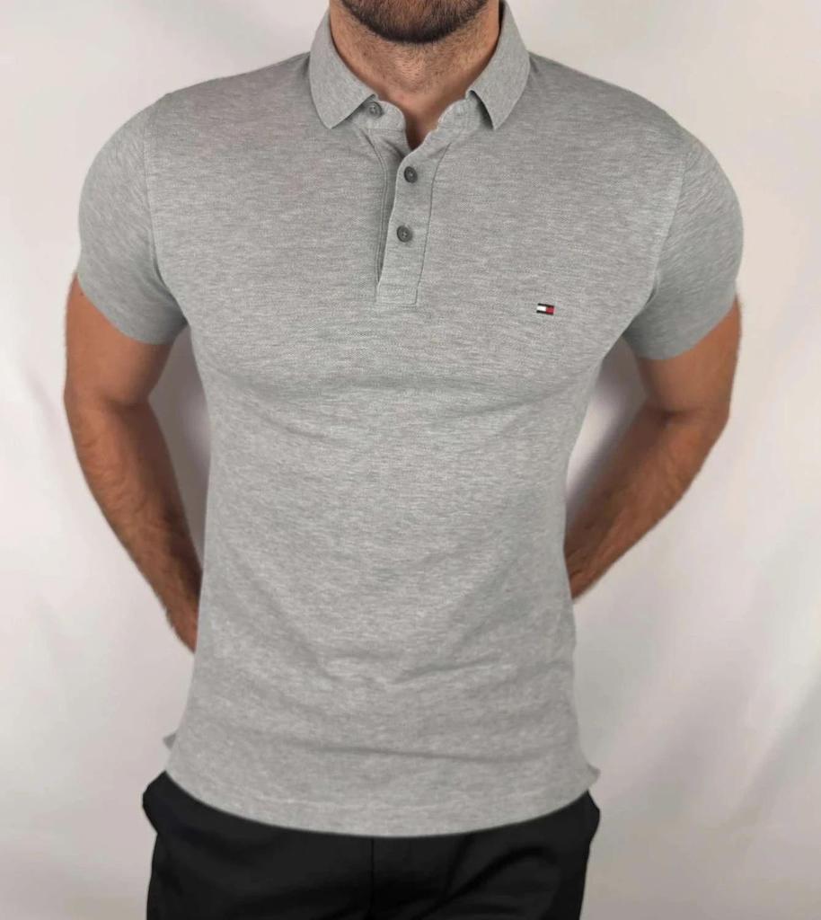 Polo Tommy Hilfiger Grigio - M