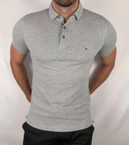 Polo Tommy Hilfiger Grigio - M