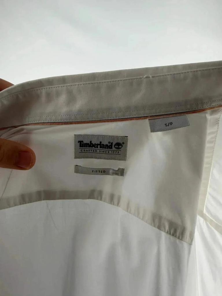 💎 Chemise Timberland Blanche taille S - 100% Coton 💎