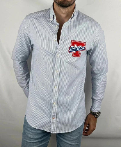 Chemise Tommy Hilfiger Rayée - M