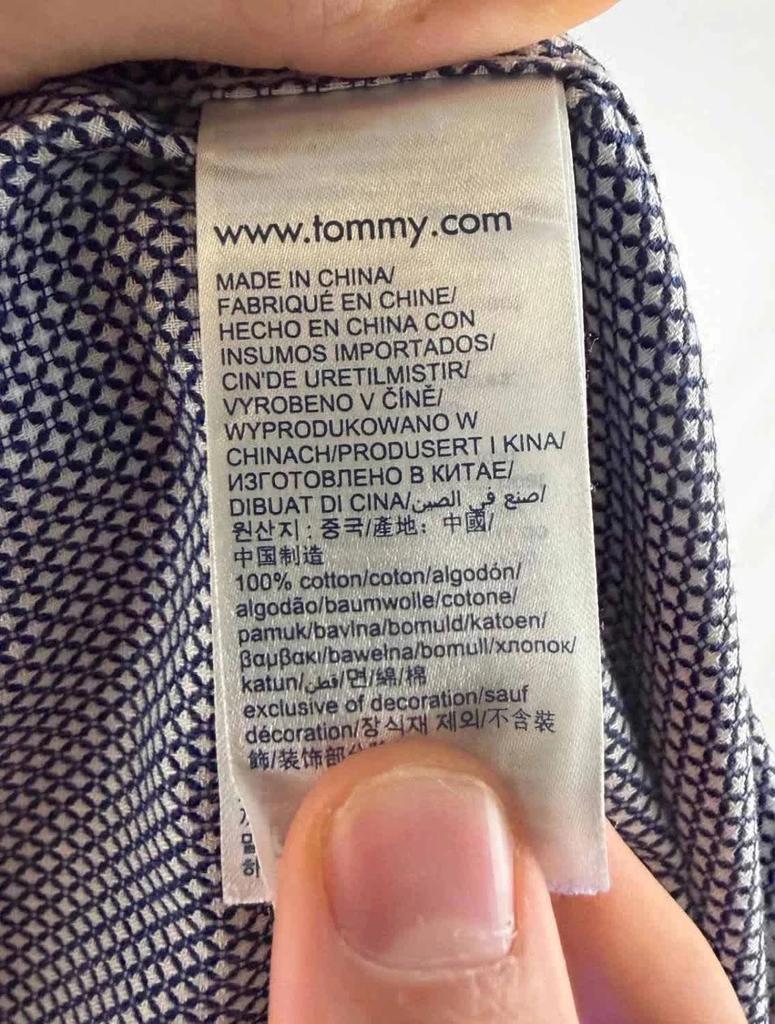 Chemise Tommy Hilfiger Bleue - S (38 15)