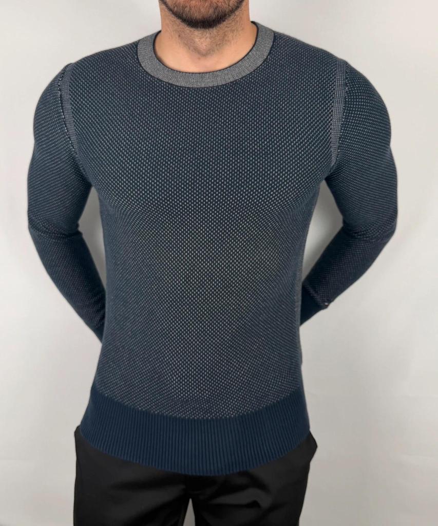💎 Pull Tommy Hilfiger Marine taille S - 100% Coton 💎