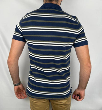 Polo Levi’s Blu Marino a Righe - M