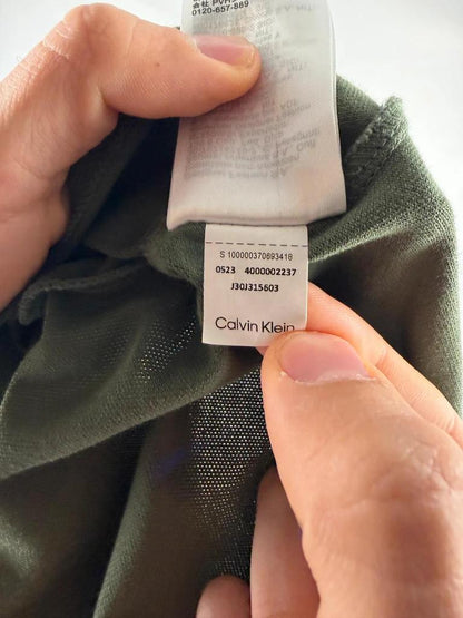 Polo Calvin Klein Kaki - M