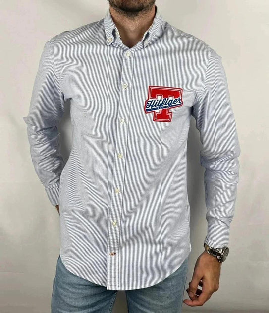 Chemise Tommy Hilfiger Rayée - M