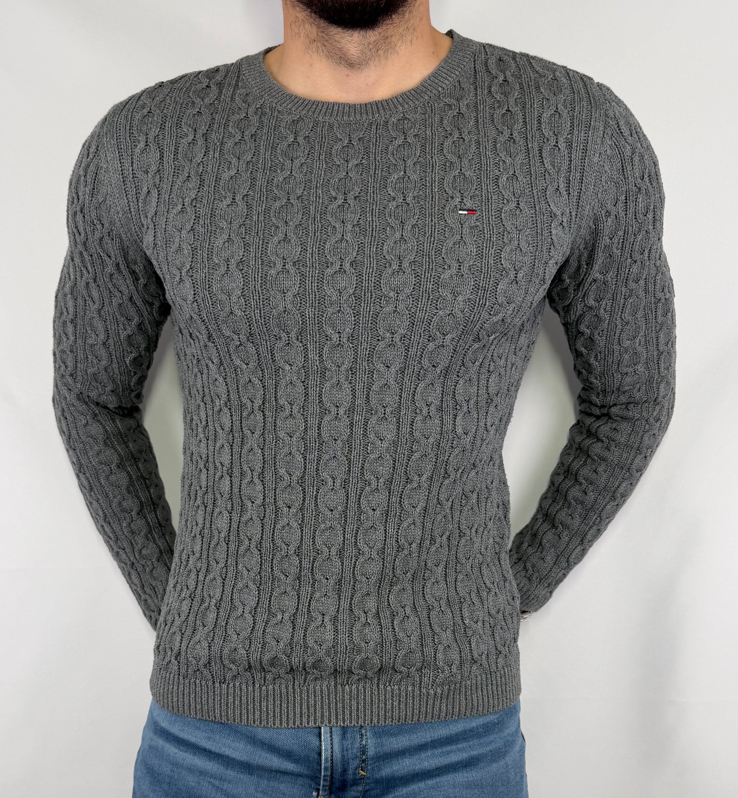 Pull Tommy Hilfiger Torsadé - S